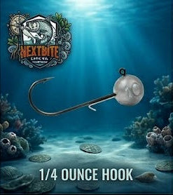 2/0 jighead hooks (3 pack)